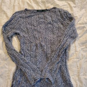 Lauren (Ralph lauren) navy/white sweater